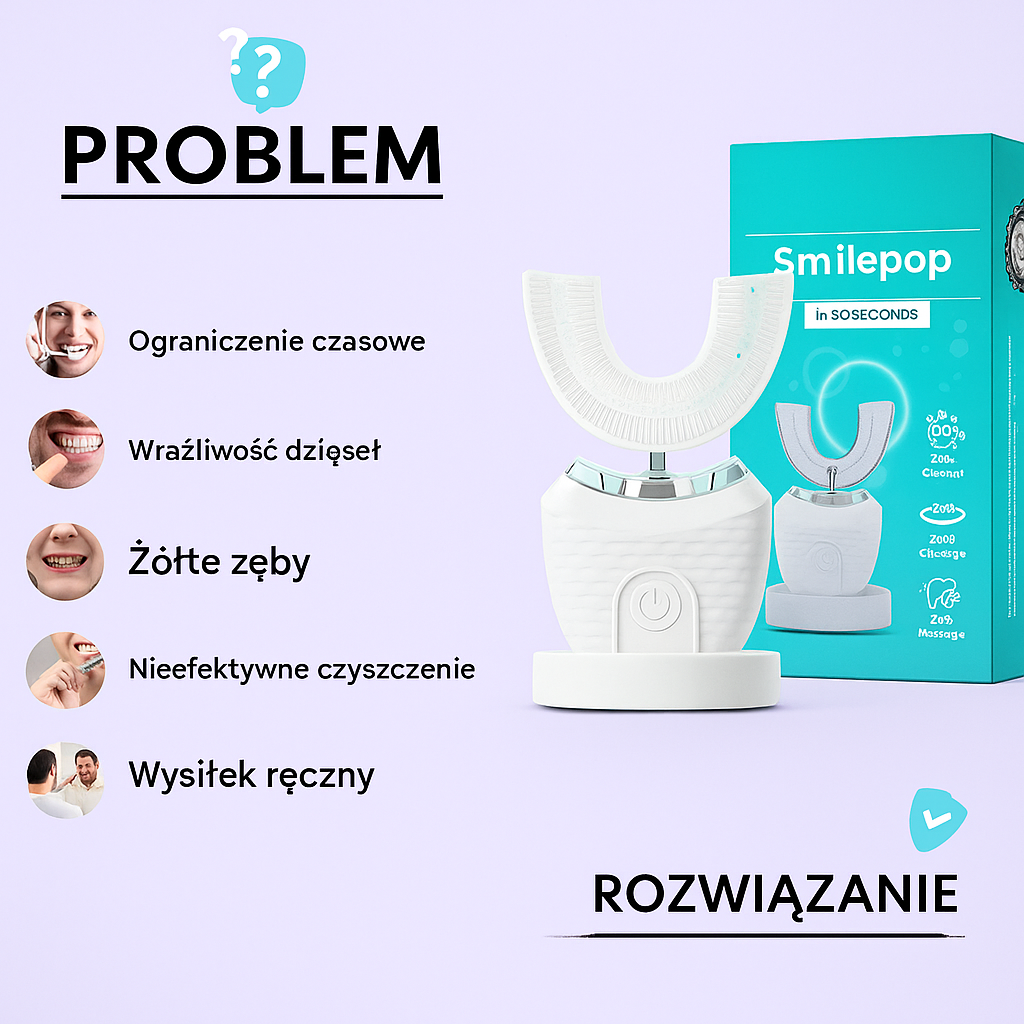 Smilepop szczoteczka 360°™