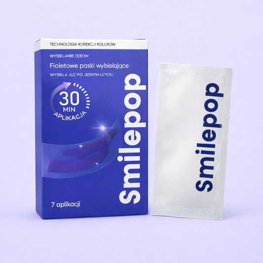 Paski wybielające na zęby (7 kompletów w opakowaniu)